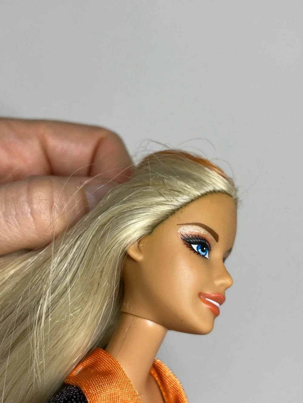 Barbie Trick Or Chic 2008 Halloween Holiday Barbie Doll Witch Black & Orange Toy - Picture 5 of 12